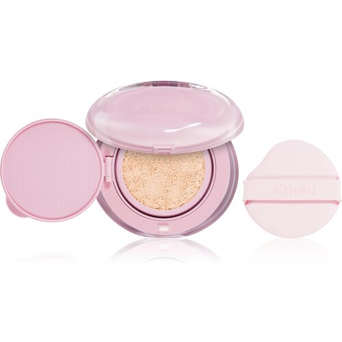 A'pieu Waterlock Comfort Veil Cushion dolgoobstojni tekoči puder v gobici za intenzivno hidracijo odtenek 19 Pure 15 g Cene