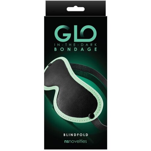 Nstoys GLO Bondage - Blindfold - Green 280847 Slike