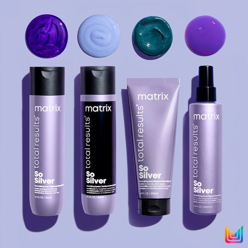 Matrix Total Results So Silver So Silver sprej za kosu neutralizirajući žuti tonovi Slike