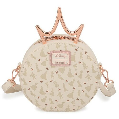 Loungefly Disney Ultimate Princess Metal Crown Cross Body Bag ( 043905 ) Cene