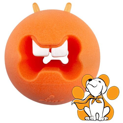 Rogz fred Treat Toy Igračka Za Pse, Narandžasta Cene