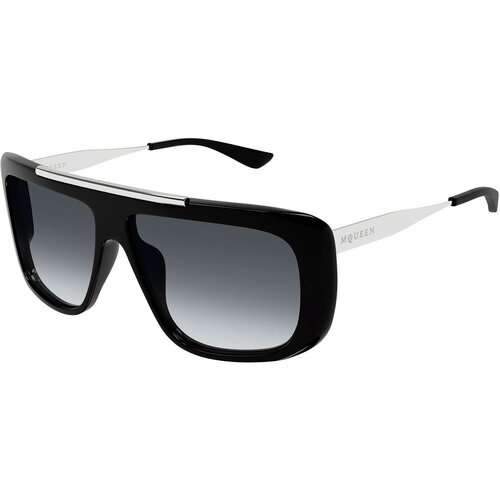 Alexander Mcqueen AM0492S 001 ONE SIZE (60) Črna/Siva Slike