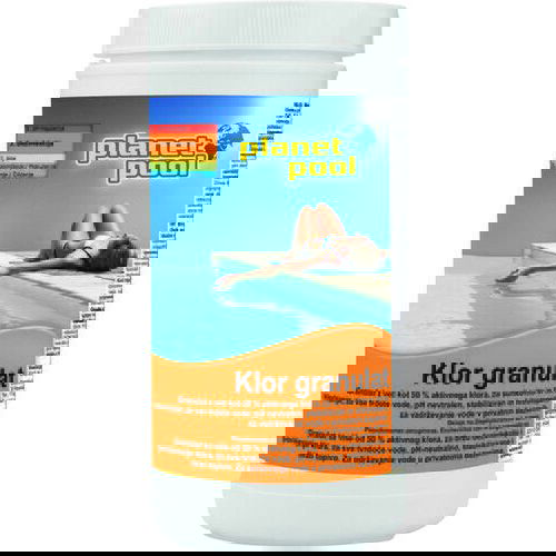 PLANET POOL granule klora chemclor (1 kg) Slike