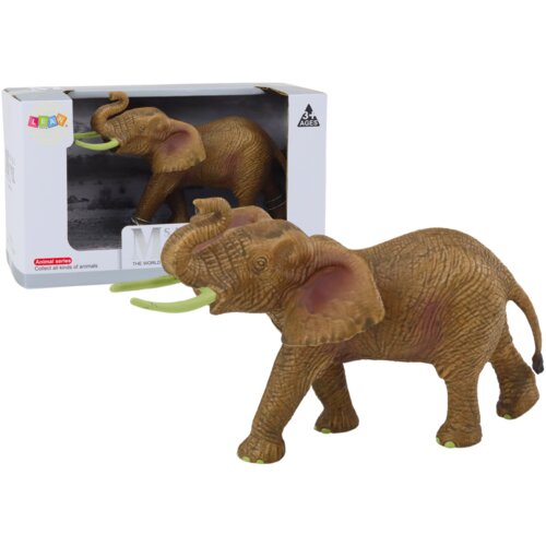  Kolekcionarska figurica Afrički slon s podignutom surlom - Safari Cene