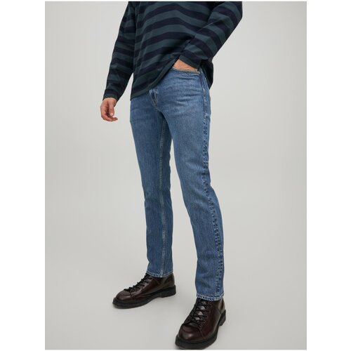 Jack &amp;amp; Jones Blue Mens Slim Fit Jeans Clark - Men Slike
