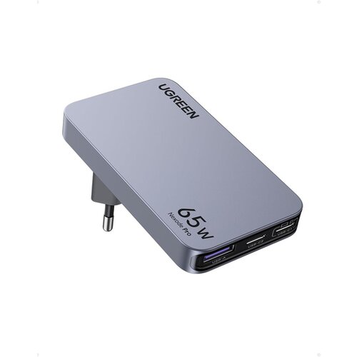 Ugreen polnilnik Nexode Pro 65W 3 portni ultra-slim USB Gan, 25356 Cene