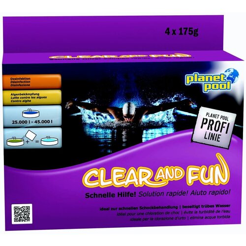 PLANET POOL set za održavanje vode u bazenima Clear and Fun (Savjet: Pridržavajte se navoda proizvođača) Cijene