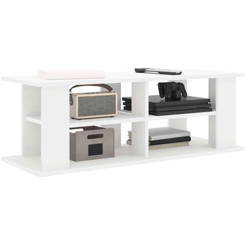  Stalak za TV Bijelo 96 x 35 x 33 5 cm - Bijelo Slike