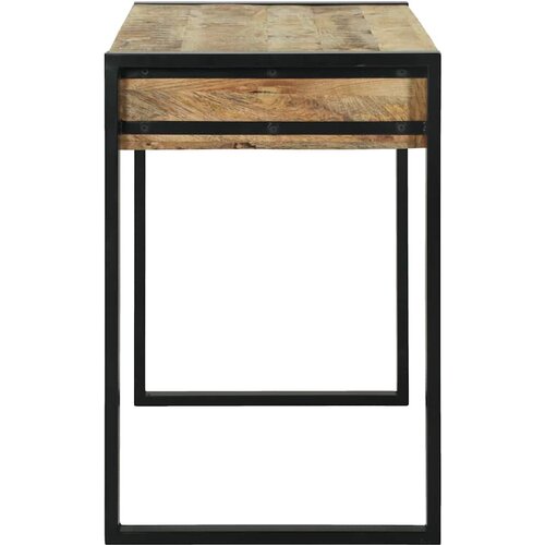  Toaletni stol Smeđa 100 x 50 x 75 cm Čvrsto drvo manga Slike