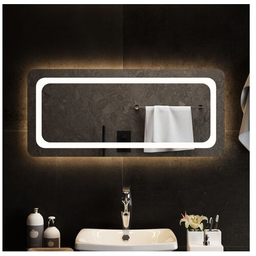  LED kopalniško ogledalo 90x40 cm Cene