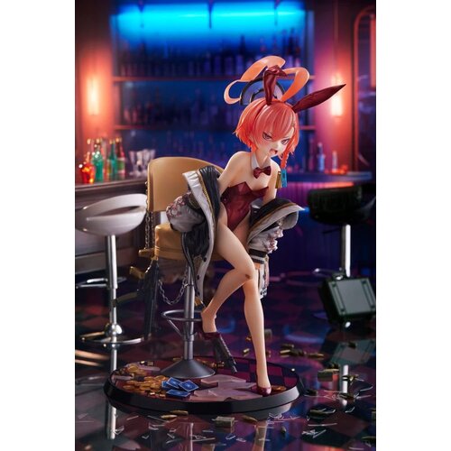 Square Enix BLUE ARCHIVE- 1/7 SCALE FIGURE - NERU MIKAMO (BUNNY GIRL VER.) Slike