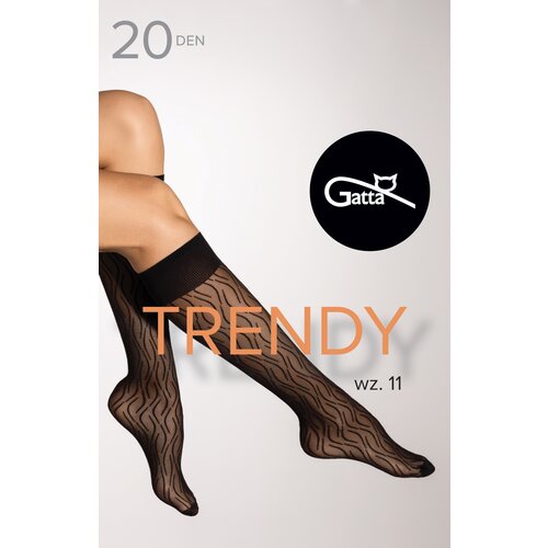 Gatta Trendy 11 Knee Socks Nero Cene