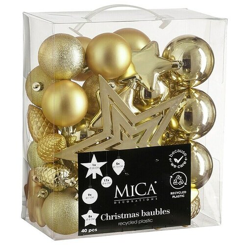 Mica Decorations Set kuglica za božićno drvce Cijene