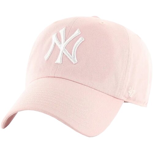 47 Brand Kape s &scaron;iltom New York Yankees Clean Up Cap Rožnata Cene
