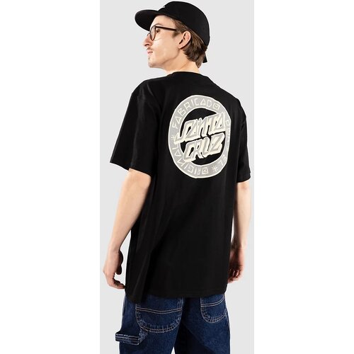 Santa Cruz Loco Dot T-shirt black Cene
