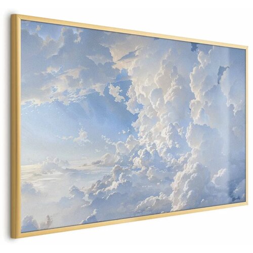  Plakat The Sun Revealing Cloud Secrets: Spectacular Sky Images 30x21 Zlatni okvir Cijene