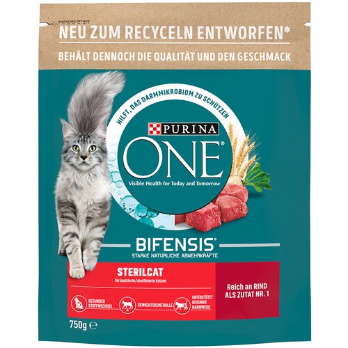Purina ONE Sterilcat z govedino - Varčno pakiranje: 2 x 750 g Cene