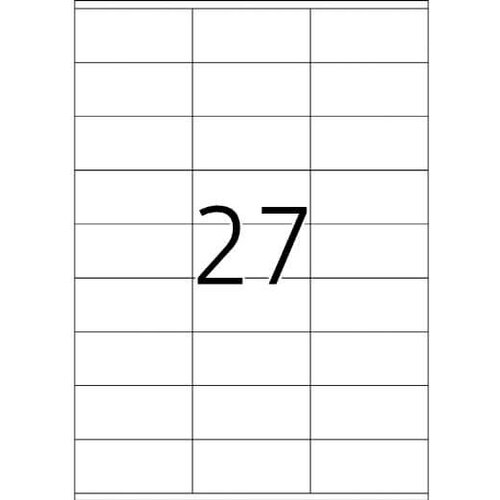 Optima etikete 479, 70 x 32 mm Slike