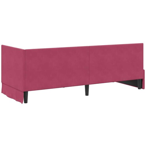  Kutni okvir kreveta Vinska crvena 80 cm x 200 cm Bar&amp;scaron;un Slike