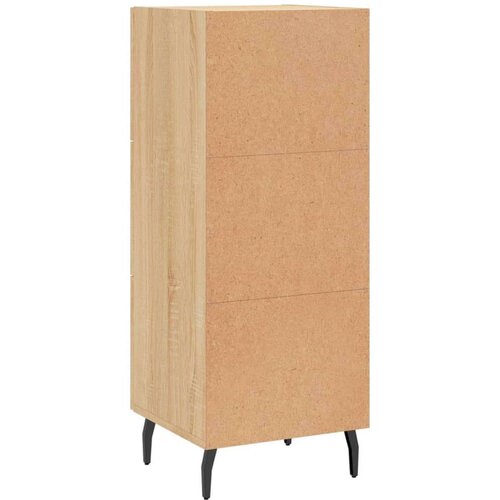 VidaXL Komoda boja hrasta sonome 34 5x34x90 cm od konstruiranog drva Slike