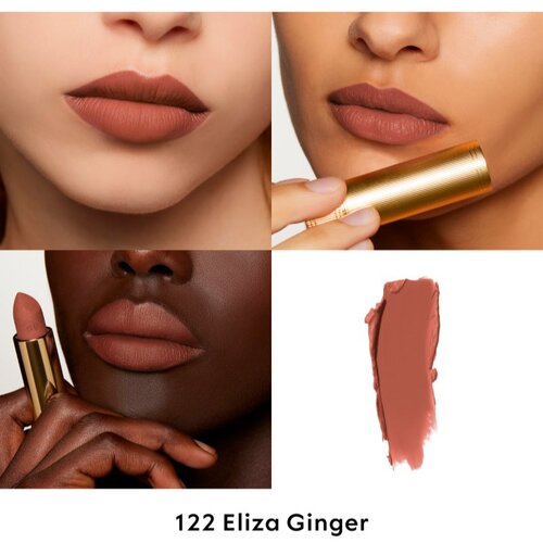 Gucci Beauty Rouge &amp;agrave; L&amp;egrave;vres Matte Lipstick matirajući ruž za usne nijansa 122 Eliza Ginger 3.5 g Slike