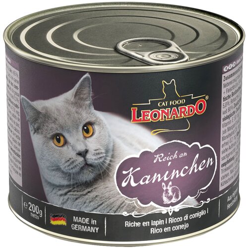 Leonardo All Meat 6 x 200 g - Bogata kunićem Slike