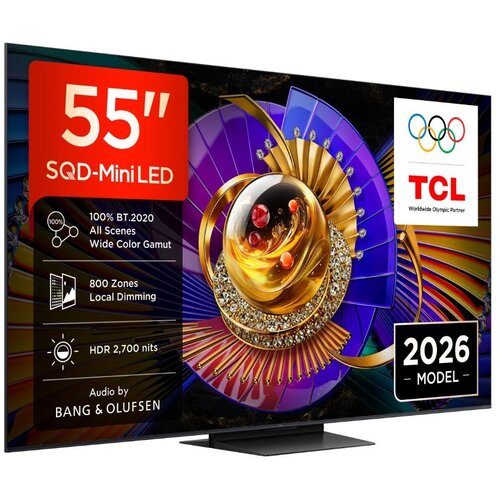 Tcl 55&Prime;C7L 4K SQD-Mini LED;UHD 144Hz/288Hz FHD Google TV;B&O, 800 zones, 2700 nits Cijene