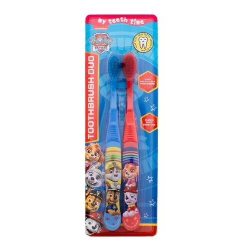 Nickelodeon Paw Patrol Toothbrush Duo zobna &scaron;četka 2 kos Cene