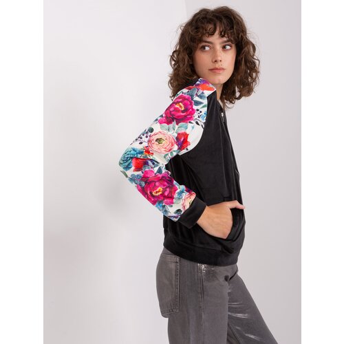 RUE PARIS Sweatshirt-RV-BL-8235.38-black Cene