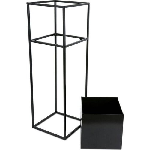  Stalak za cveće 70 x 24 cm, crni Slike