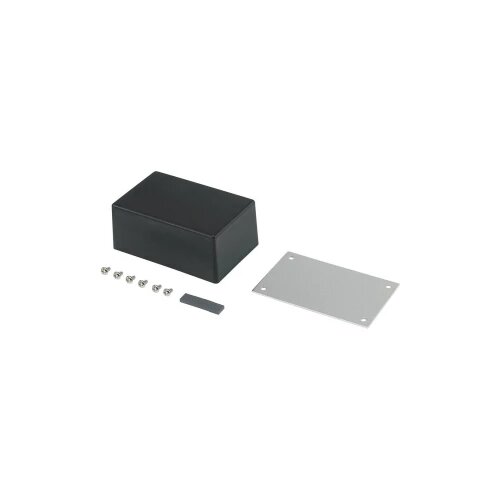 TRU COMPONENTS Univerzalno kućište 83.5 x 53.5 x 35 ABS, Metal Crna 98003C9 1 ST Cijene