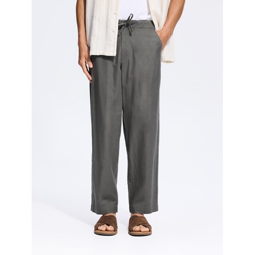 Reserved MEN`S TROUSERS - prljavozeleno Cijene