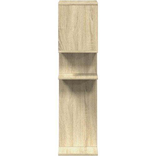 Pregrada regal za knjige boja hrasta 92x29x112 cm drveni Slike