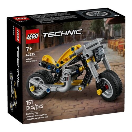 Lego technic yellow motorcycle ( LE42225 ) Cene