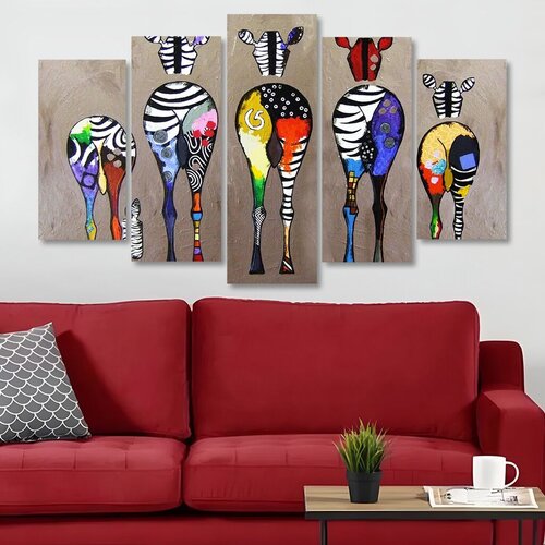 Wallity Set Slika 5MDF4524, 5 Delova Cene