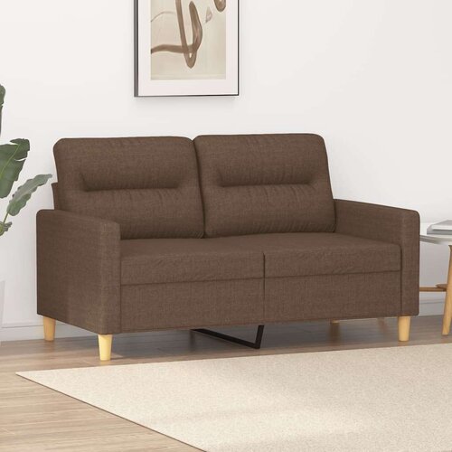  Dvosjed od tkanine smeđi 120 cm Cijene