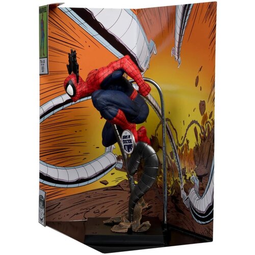 Mcfarlane Toys Statue Marvel Collection - Spider-Man - Spider-Man Cene