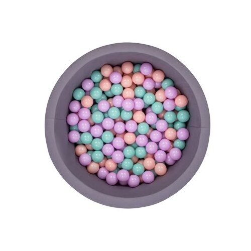 WALLXPERT Ogradica sa lopticama Bubble Pops v14 Grey Cene