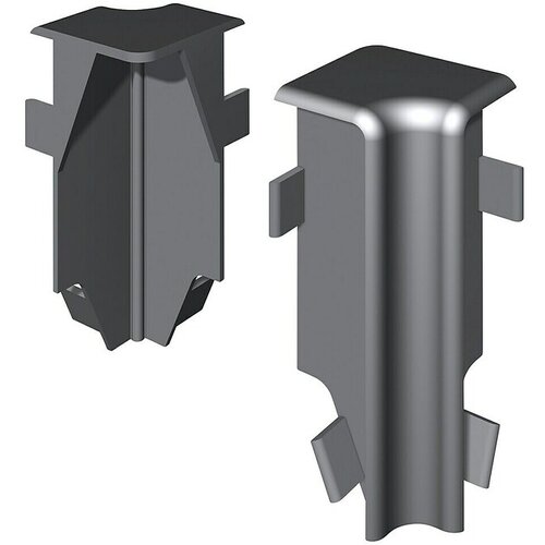 Egger Notranji vogalnik Cubical (Srebrna, 2 kos, Ustrezno za: kubične talne letve 14 x 58 mm) Cene