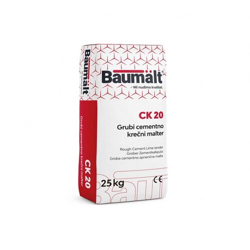 Baumalt CK20 grubi cementno krečni malter 2,0MM 25kg Cijene