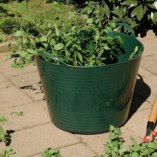  Vrtna košara (Plastika, Prostornina: 40 l, Zelene barve) Cene