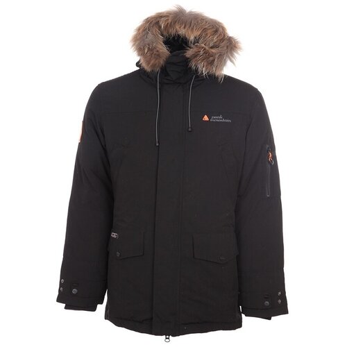 Peak Mountain Parke Parka de ski vraie fourrure homme CADOGAN Črna Cene