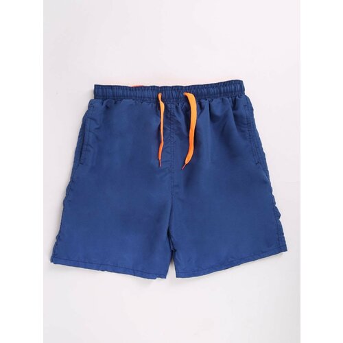 Yoclub Kids's Swimsuits Boys' Beach Shorts P4 Navy Blue Slike