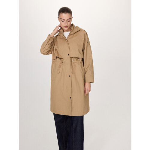 Reserved daljša parka s kapuco - bež Cene