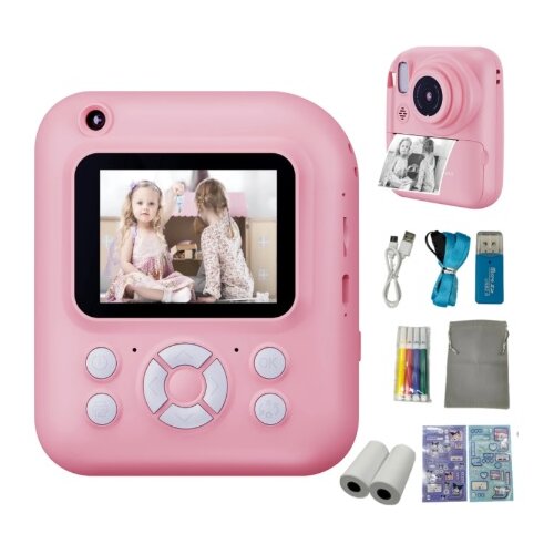 KAMERA INSTANT PRINT ZA DJECU KDC-0013E 1080P EYESUN PINK Cijene