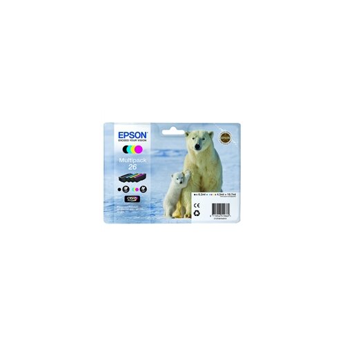 Epson Komplet tinta 26 (C13T26164010) (BK/C/M/Y), original Cene