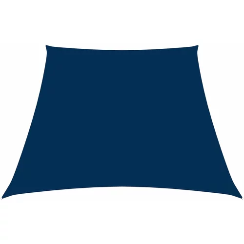  Jedro za zaštitu od sunca od tkanine trapezno 4/5 x 3 m plavo