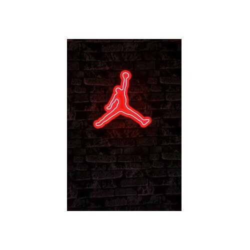 Wallity dekorativna plastična led svetla basketball -crveno Slike