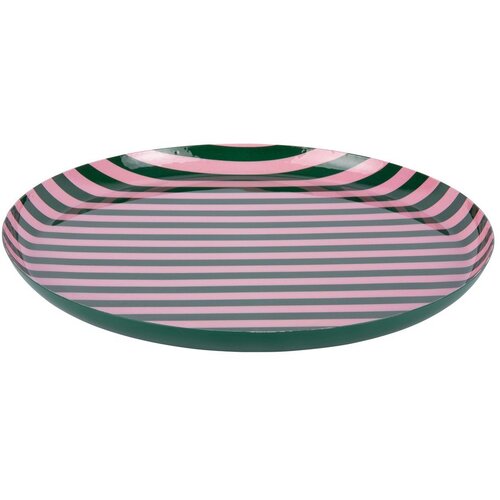 PT LIVING Zelen/svetlo rožnat železen krožnik &oslash; 30 cm Animado &ndash; Cene