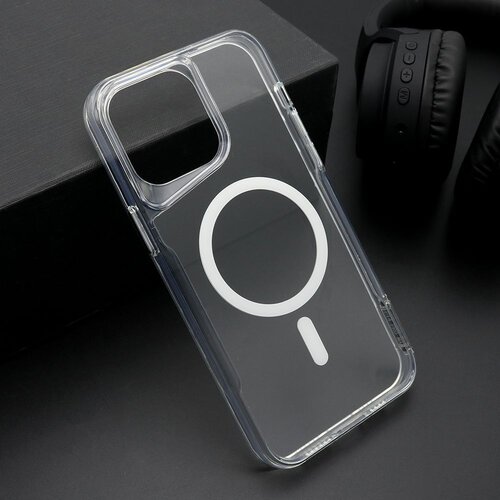Maska aura magsafe za iphone 14 pro max/ bela Slike